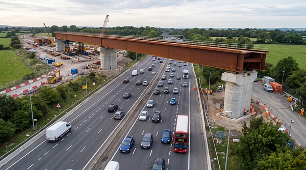 İşlem, Birmingham yakınlarındaki Chelmsley Wood bölgesinde M6 otoyolunun 4/4a kavşağı üzerinde gerçekleştirildi.