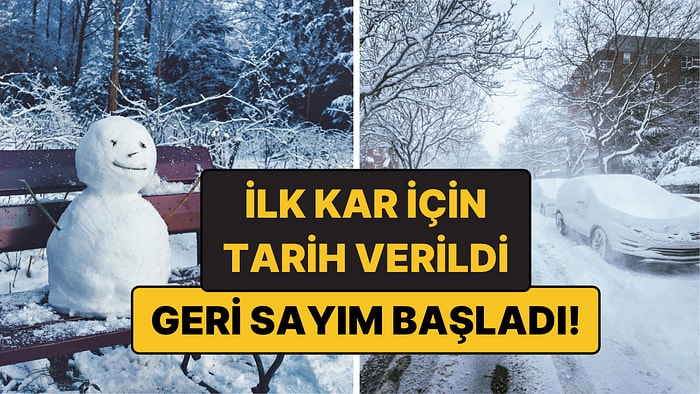 Türkiye'de İlk Kar İçin Tarih Verildi: Kasım Ayına Dikkat!