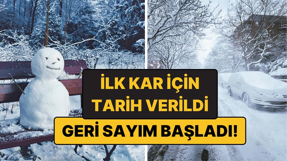 Türkiye'de İlk Kar İçin Tarih Verildi: Kasım Ayına Dikkat!