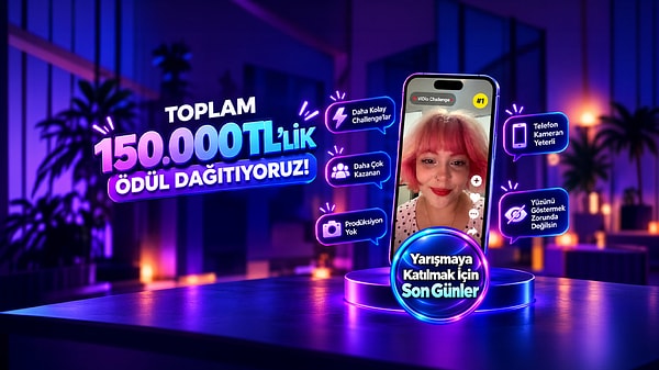 Bir Dakikanı Ayır, ViDio Çek, 40 Bin TL Kazan!