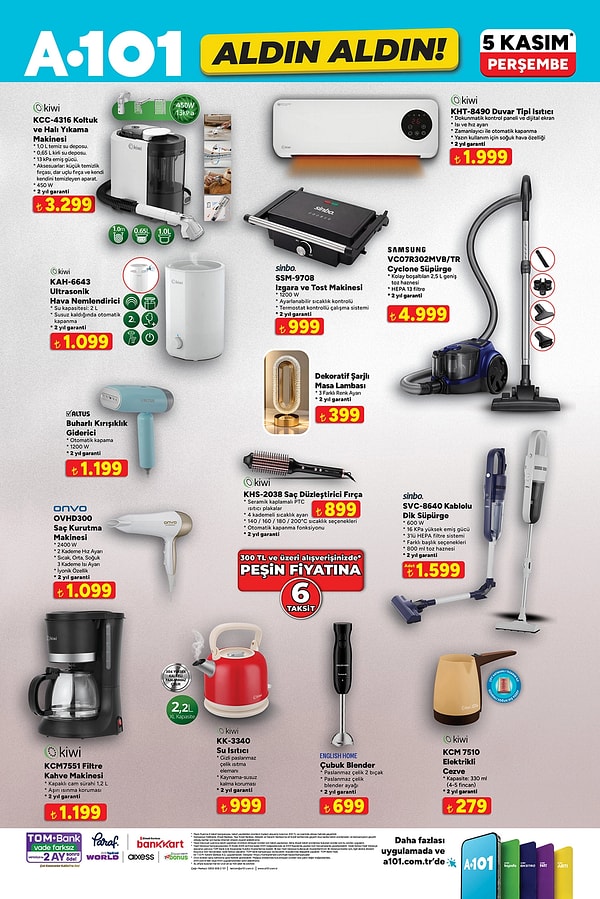 Kiwi KCC-4316 Koltuk ve Halı Yıkama Makinesi 3.299 TL