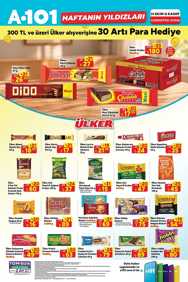 Ülker Maxi Dido 47 g 26,50 TL