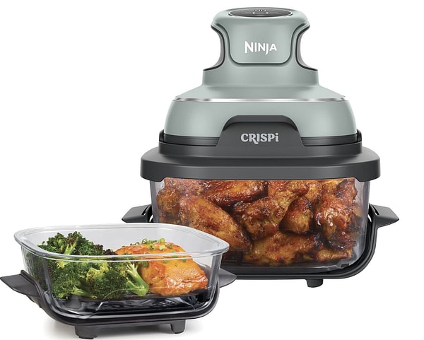 Ninja CRISPi 4'ü 1 arada cam hazneli taşınabilir pişirme sistemi 11.532,00 TL'den 9.699,00 TL'ye düştü!