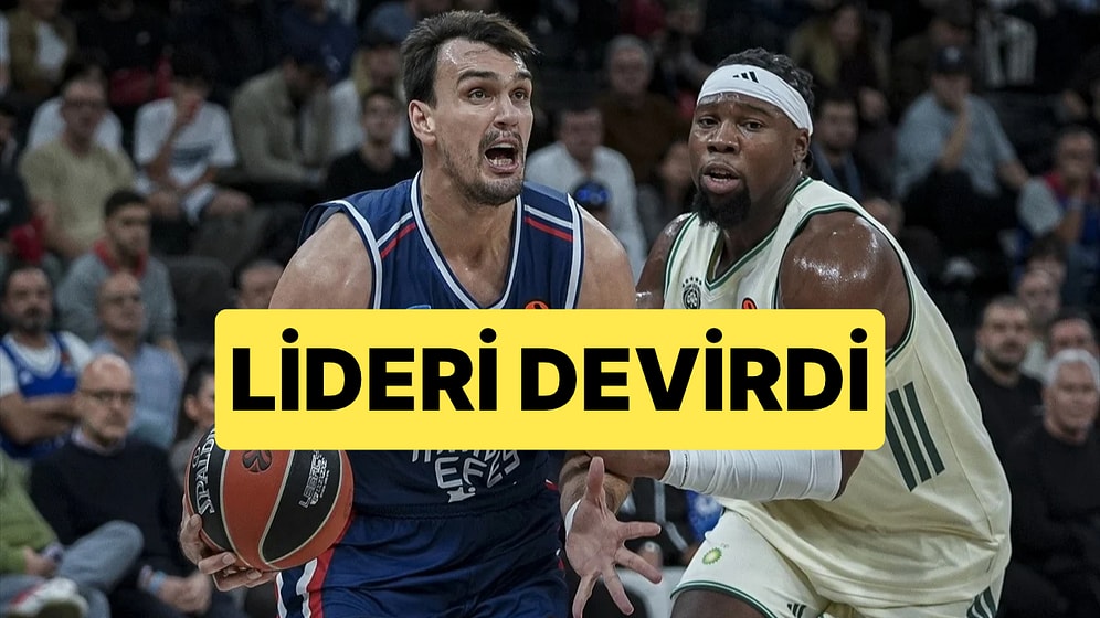 Anadolu Efes EuroLeague'in 9. Haftasında Lider Panathinaikos'u Sahasında Yendi