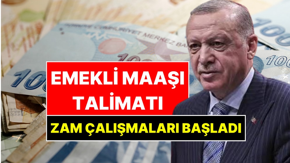 2027 Emekli Maaşı İçin Cumhurbaşkanı Erdoğan Talimat Verdi