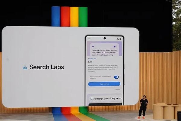 Kullanıcılar, yeni Google Labs sayesinde geliştirme aşamasında olan yapay zekaları deneyimleyebilecek.