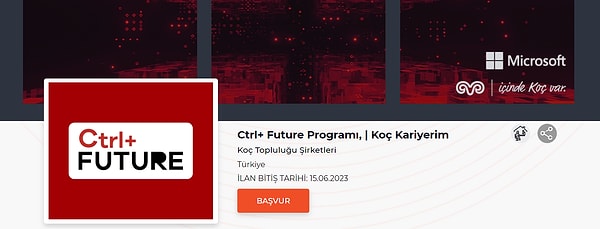 Katılmak isteyen mezunlar veya son sınıf öğrencileri, "Koç Kariyerim" platformu üzerinden 15 Haziran tarihine kadar başvurularını yapabilir.