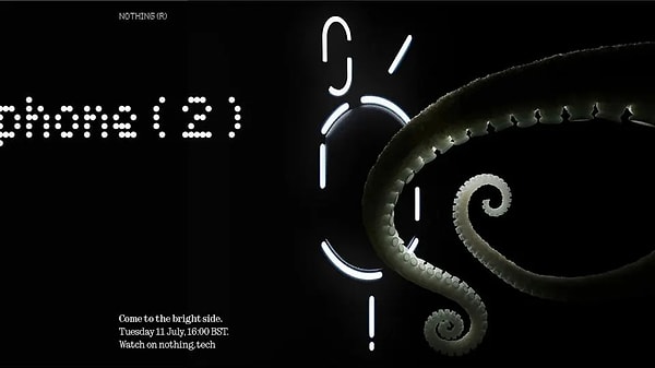 Nothing markasının merakla beklenen ikinci nesil akıllı telefonu Nothing Phone 2, 11 Temmuz tarihinde düzenlenecek bir lansman ile piyasaya sürülecek.