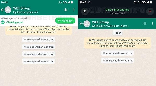 Şu anda akıllı telefon uygulamaları için geliştirilen deneme sürümlerinde test edilebilen özellik, ilk etapta en fazla 32 üyeye sahip WhatsApp gruplarında çalışabilecek.