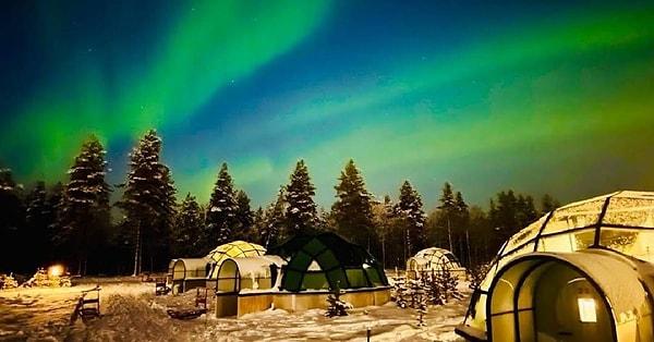 13. Kakslauttanen Arctic Resort- Finlandiya