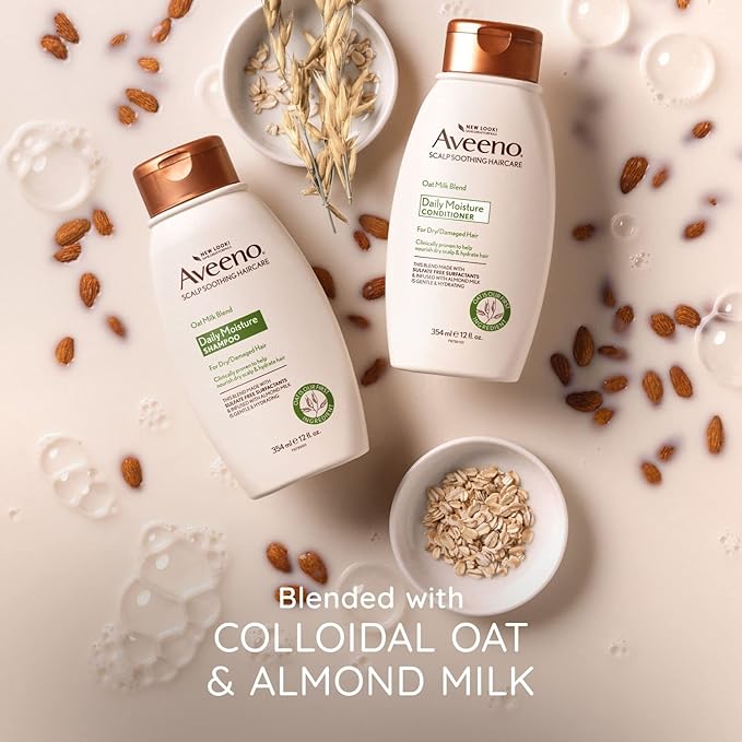 13. Aveeno Çiftlik Fresh Yulaf Sütü Sülfatsız Şampuan