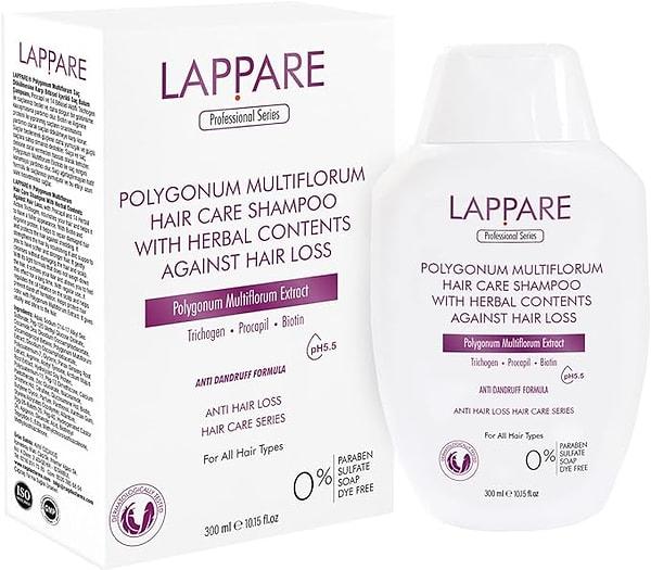 14. Lappare Sülfatsız Polygonum Multiflorum Bitkisel Saç Bakım Şampuanı