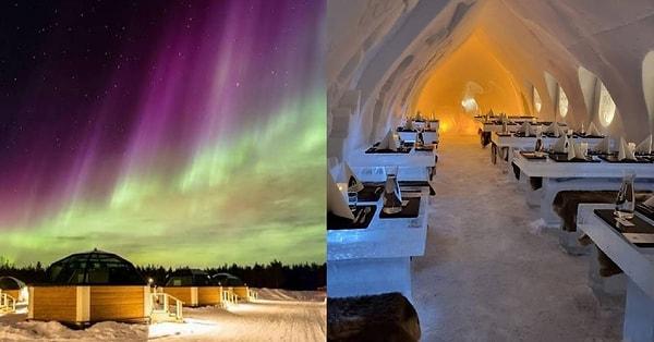 4. Arctic Snow Hotel & Glass Igloos - Finlandiya