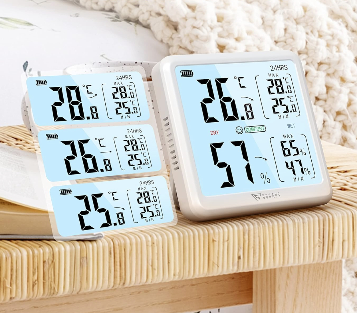 DOQAUS Dijital İç Mekan Termometresi